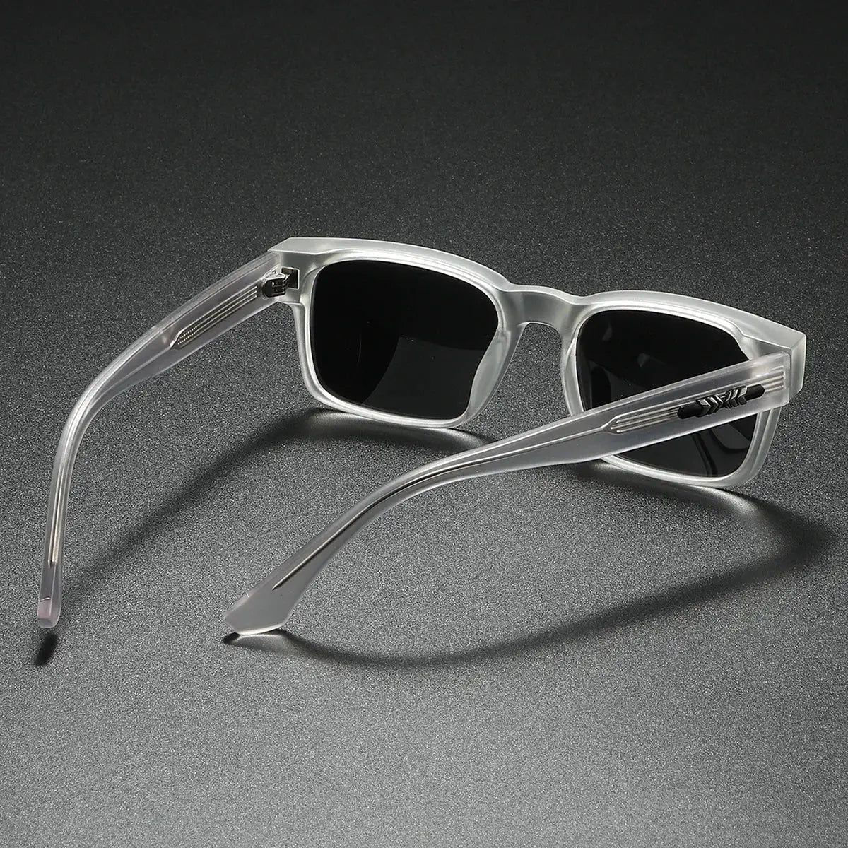 Aurelius Teal Acetate Square Polarized Sunglasses Astroshadez by ASTROSHADEZ.COM
