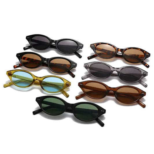 SHAUNA cat-eye sunglasses; six colorways (black, tortoiseshell, amber, gray, brown, green lenses) – Astroshadez