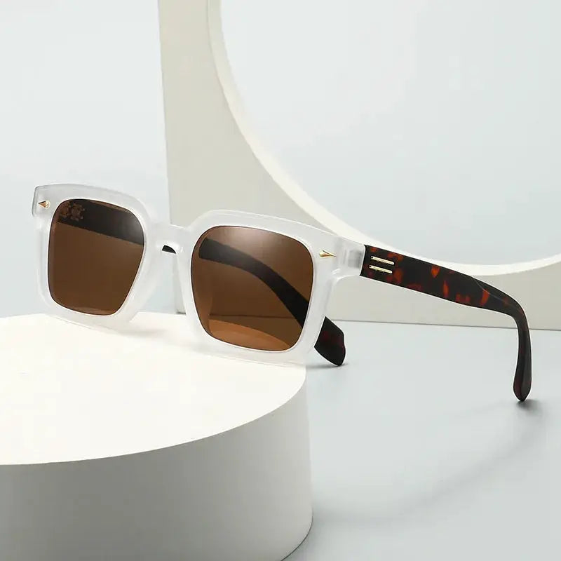 Velora Black Polarized Square Sunglasses Astroshadez by ASTROSHADEZ.COM