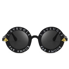 Womens 'Amour' Circle Sunglasses-ASTROSHADEZ.COM-ASTROSHADEZ.COM
