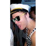 Bamboo Sunglasses w/ Gold lens Astroshadez-Glasses-Astroshadez-ASTROSHADEZ.COM