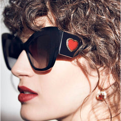 Womens 'Concordia' Cateye Heart Sunglasses Astroshadez-ASTROSHADEZ.COM-ASTROSHADEZ.COM