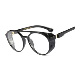 Mens 'Curbed' Steampunk Shielded Sunglasses Astroshadez-ASTROSHADEZ.COM-ASTROSHADEZ.COM