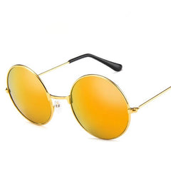 Unisex 'Pluto' Round Tea Sunglasses Astroshadez-ASTROSHADEZ.COM-ASTROSHADEZ.COM