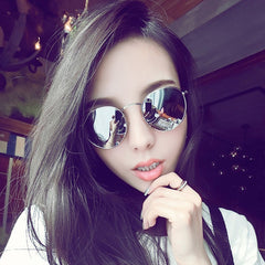Unisex 'Mona Lisa' Round Sunglasses Astroshadez-ASTROSHADEZ.COM-ASTROSHADEZ.COM