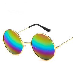 Unisex 'Pluto' Round Tea Sunglasses Astroshadez-ASTROSHADEZ.COM-ASTROSHADEZ.COM