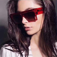 Unisex 'Give Me' Large Flat Top Square Sunglasses Astroshadez-ASTROSHADEZ.COM-ASTROSHADEZ.COM