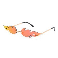 Unisex 'Lord' Flower Feather Flame Shape Sunglasses Astroshadez-Liucong Store-ASTROSHADEZ.COM