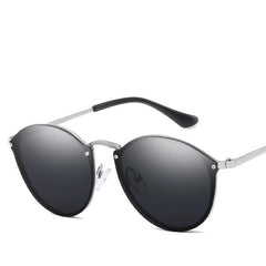 Womens 'Kourtney K' Rimless Sunglasses Astroshadez-ASTROSHADEZ.COM-ASTROSHADEZ.COM