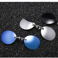 Unisex 'Matrix Morpheus' Frameless Rimless Movie Sunglasses-Sunglasses-Astroshadez-ASTROSHADEZ.COM