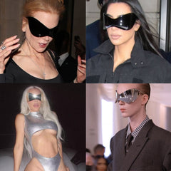 Celebrity 'Kim K' Y2K Large Futuristic Big Bug Eye Sunglasses Astroshadez