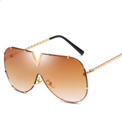 Womens 'Paris H' Large Aviation 2020 Sunglasses-Women's Sunglasses-Astroshadez-ASTROSHADEZ.COM