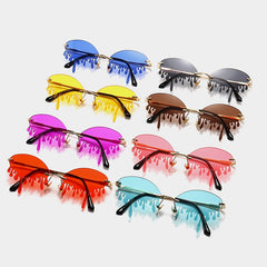 Unisex 'Drip' Effect Fashion Sunglasses Astroshadez