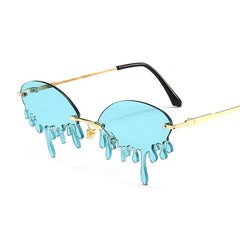 Unisex 'Drip' Effect Fashion Sunglasses Astroshadez