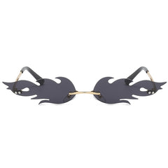 Unisex 'Lord' Flower Feather Flame Shape Sunglasses Astroshadez-Liucong Store-ASTROSHADEZ.COM
