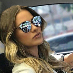 Womens 'Kourtney K' Rimless Sunglasses Astroshadez-ASTROSHADEZ.COM-ASTROSHADEZ.COM