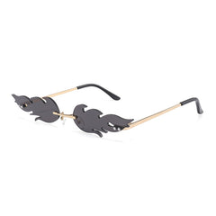 Unisex 'Lord' Flower Feather Flame Shape Sunglasses Astroshadez-Liucong Store-ASTROSHADEZ.COM