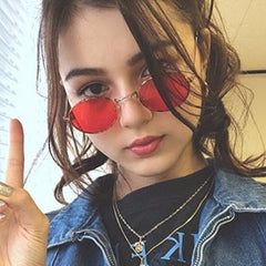 Unisex 'Misfit' Oval Round Sunglasses Astroshadez-ASTROSHADEZ.COM-ASTROSHADEZ.COM