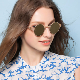 Womens 'Potter' Round/Circle Steampunk Sunglasses Astroshadez-ASTROSHADEZ.COM-ASTROSHADEZ.COM