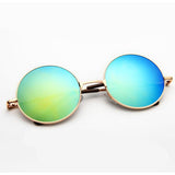 Unisex 'Opium' Retro Round Teashades Circle Sunglasses Astroshadez-ASTROSHADEZ.COM-Gold w/ gold lens-ASTROSHADEZ.COM