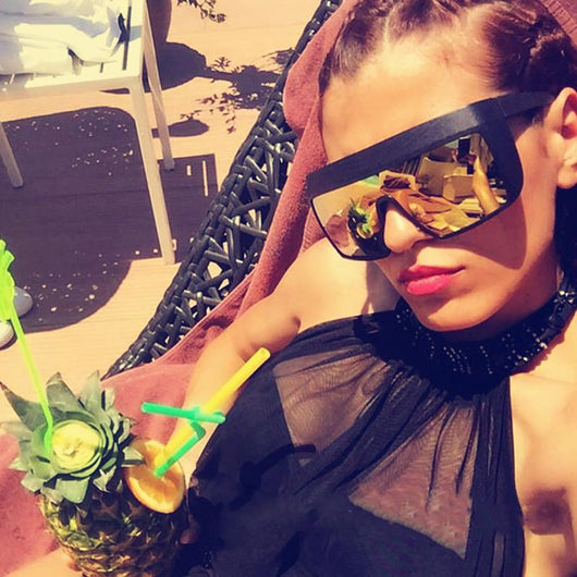 Womens 'Adele' Large Futuristic Sunglasses Astroshadez-ASTROSHADEZ.COM-ASTROSHADEZ.COM