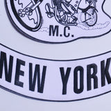 MONGOLS NEW YORK MC Biker Patch Set SEW On Vest Jacket-ASTROSHADEZ.COM-ASTROSHADEZ.COM