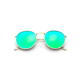 Womens 'Chella' Round Sunglasses Astroshadez-ASTROSHADEZ.COM-Gold Frame Green lens-ASTROSHADEZ.COM