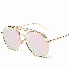 Unisex 'Eclipse' Browline Alloy Sunglasses Astroshadez-ASTROSHADEZ.COM-ASTROSHADEZ.COM