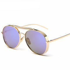 Unisex 'Eclipse' Browline Alloy Sunglasses Astroshadez-ASTROSHADEZ.COM-ASTROSHADEZ.COM