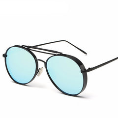Unisex 'Eclipse' Browline Alloy Sunglasses Astroshadez-ASTROSHADEZ.COM-ASTROSHADEZ.COM