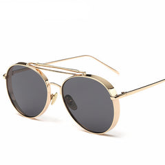 Unisex 'Eclipse' Browline Alloy Sunglasses Astroshadez-ASTROSHADEZ.COM-ASTROSHADEZ.COM
