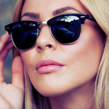 Unisex 'Club' Half Rim Rimless Polarized Sunglasses Astroshadez-ASTROSHADEZ.COM-ASTROSHADEZ.COM