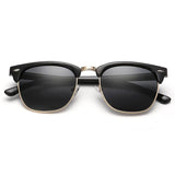 Unisex 'Club' Half Rim Rimless Polarized Sunglasses Astroshadez-ASTROSHADEZ.COM-ASTROSHADEZ.COM