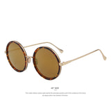 Unisex 'Hippie' Round Circle Vintage Alloy Sunglasses Astroshadez-ASTROSHADEZ.COM-Brown-ASTROSHADEZ.COM