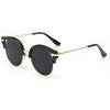 Womens 'Solstice' Cateye Rimmed Sunglasses Astroshadez-ASTROSHADEZ.COM-Black-ASTROSHADEZ.COM