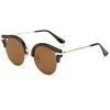 Womens 'Solstice' Cateye Rimmed Sunglasses Astroshadez-ASTROSHADEZ.COM-Brown-ASTROSHADEZ.COM