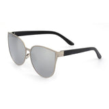Womens 'Malibu' Extra Large Cateye Sunglasses Astroshadez-ASTROSHADEZ.COM-Silver Frame Silver-ASTROSHADEZ.COM