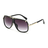 Mens 'The Diesel X-2' Usher Sunglasses Astroshadez-ASTROSHADEZ.COM-Glossy Black Grey-ASTROSHADEZ.COM