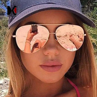 Unisex 'Aviator' Reflective Sunglasses Astroshadez-ASTROSHADEZ.COM-ASTROSHADEZ.COM