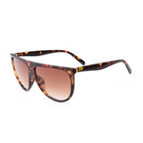 Womens 'Donna' Flat Browline Fashion Sunglasses Astroshadez-ASTROSHADEZ.COM-Leopard-ASTROSHADEZ.COM