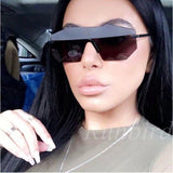 Unisex 'Gravity' Futuristic Shaped Aviator Sunglasses Astroshadez-ASTROSHADEZ.COM-ASTROSHADEZ.COM