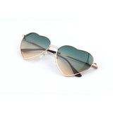 Womens 'Love' Heart Shaped Sunglasses Astroshadez-ASTROSHADEZ.COM-Tint Brown-ASTROSHADEZ.COM