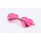 Womens 'Love' Heart Shaped Sunglasses Astroshadez-ASTROSHADEZ.COM-Pink-ASTROSHADEZ.COM
