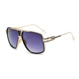 Men's 'Apollo' Big Square Premium Sunglasses Astroshadez-ASTROSHADEZ.COM-Golden Grey-ASTROSHADEZ.COM