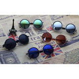 Unisex 'Heritage' Round Circle Side Shield Vintage Retro Sunglasses Astroshadez-ASTROSHADEZ.COM-ASTROSHADEZ.COM