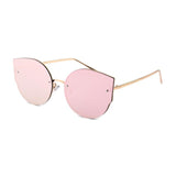 Womens 'Drip' Cateye Sunglasses Astroshadez-ASTROSHADEZ.COM-Pink Mirror-ASTROSHADEZ.COM
