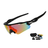 5 LENS inc. Polarized Cycling Bike Fishing Sunglasses Glasses-ASTROSHADEZ.COM-Black-ASTROSHADEZ.COM
