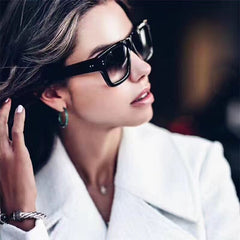 Womens 'Cleo' Square Frame Sunglasses Astroshadez-ASTROSHADEZ.COM-ASTROSHADEZ.COM