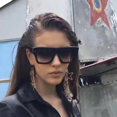 Womens 'Cleo' Square Frame Sunglasses Astroshadez-ASTROSHADEZ.COM-ASTROSHADEZ.COM