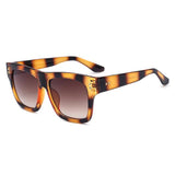 Womens 'Cleo' Square Frame Sunglasses Astroshadez-ASTROSHADEZ.COM-Leopard Frame Brown-ASTROSHADEZ.COM